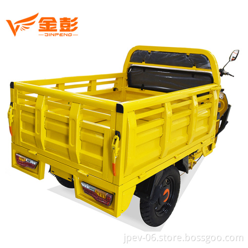 JINPENG Open Body 3 Wheel Electric Tricycle Adult for Cargo